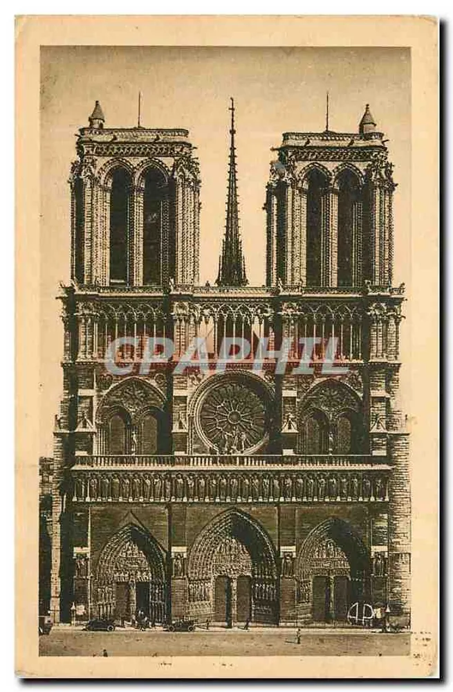 Nossa Senhora de Paris — A Fachada — Editor E. Papeghin, n°28 - Frente