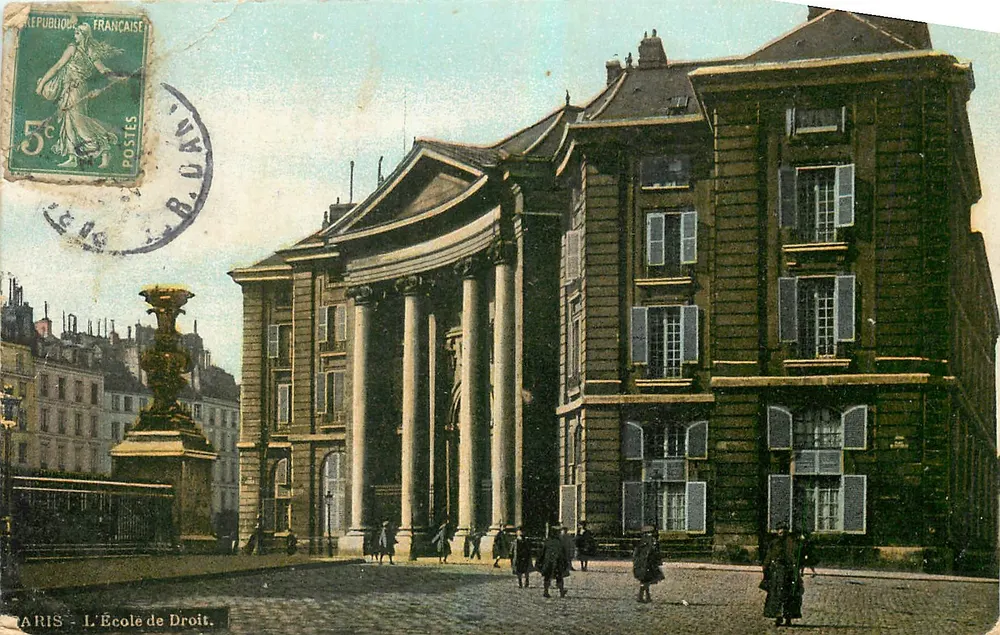 Paris — L'École de Droit — éditeur L.V.Y. & Co. - Frente