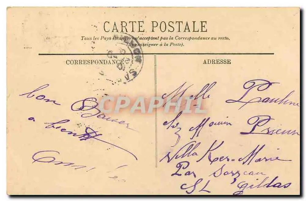 Dieppe — El Viejo Castillo — LL. - Reverso