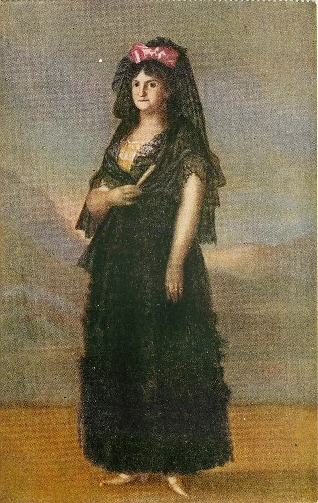 Königin María Luisa — Goya — Palomares, Madrid, n° 728 - Vorderseite