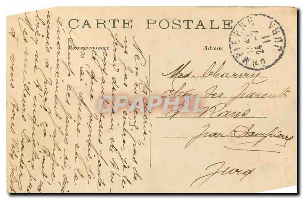 Paris - Butte Montmartre und das Sacré-Cœur — C.M. n°78 - Rückseite
