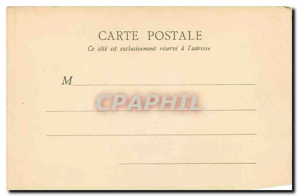 PARIS – Bois de Boulogne – Moulin du Champ de Courses — B. F. Paris, n°38 - Verso