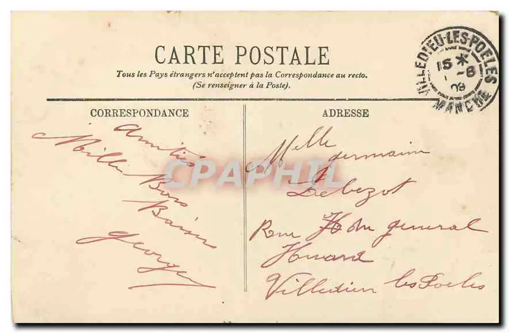 Paris — Torre Saint-Jacques — L.L. — n°112 - Verso