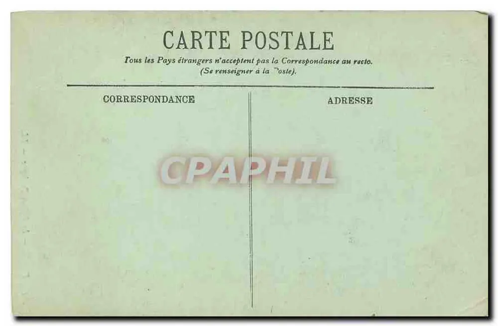 Paris — O Bois de Boulogne — LL. — n° 265 - Verso