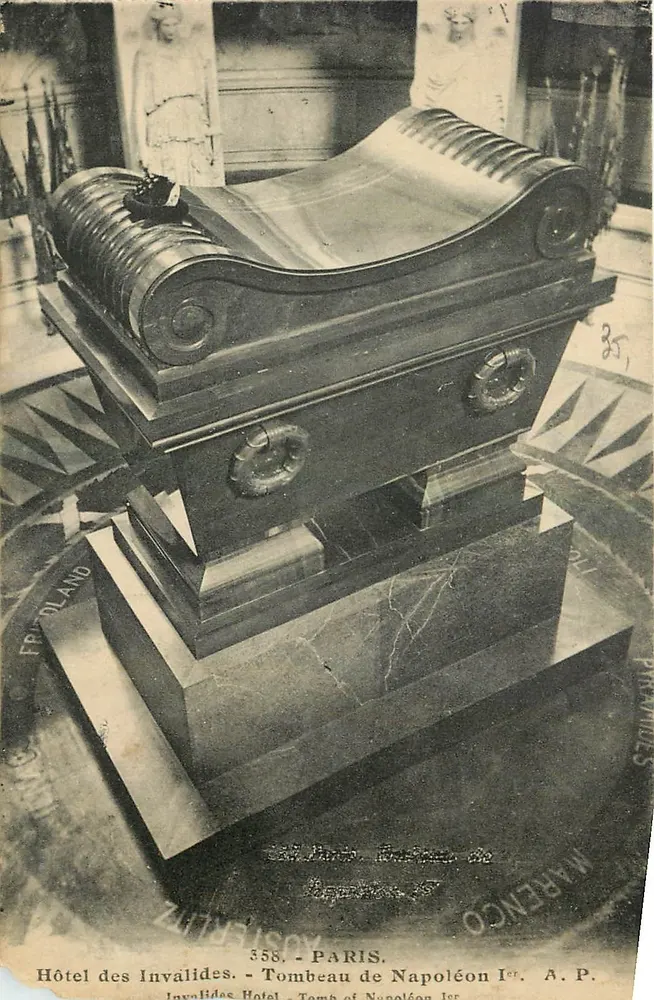 Hôtel des Invalides - Tombeau de Napoléon Ier - Éditeur Friedland, n° 558 - Recto