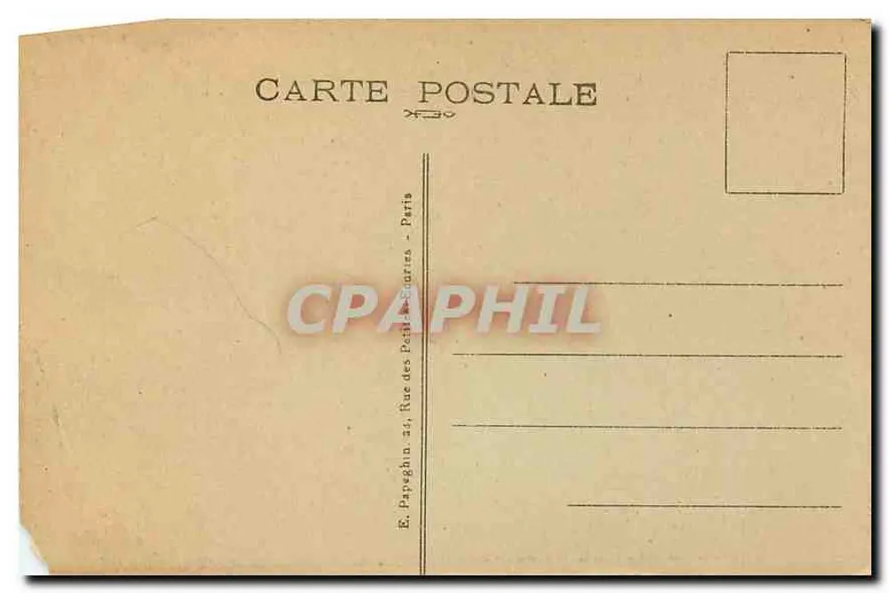 Hôtel des Invalides - Tombeau de Napoléon Ier - Éditeur Friedland, n° 558 - Verso
