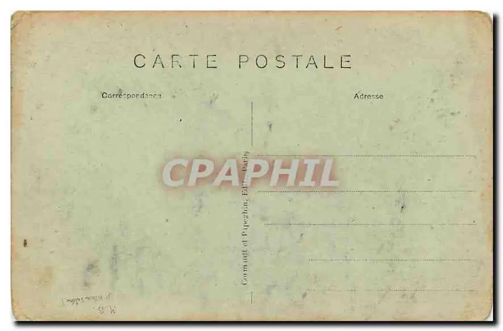 Paris — Die Kasernen der Tour Maubourg und der Dôme der Invaliden — A.P. n°388 - Rückseite