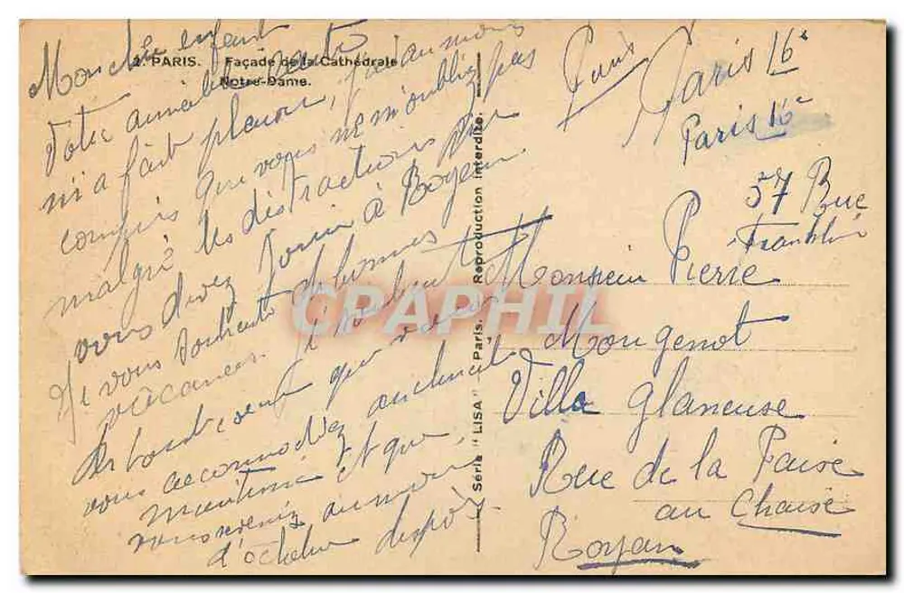 Notre-Dame de Paris — Fachada — LISA - Verso