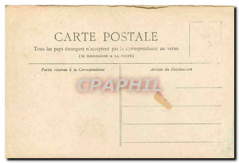 Paris — A Igreja da Trindade — Coleção Petit Journal - Verso