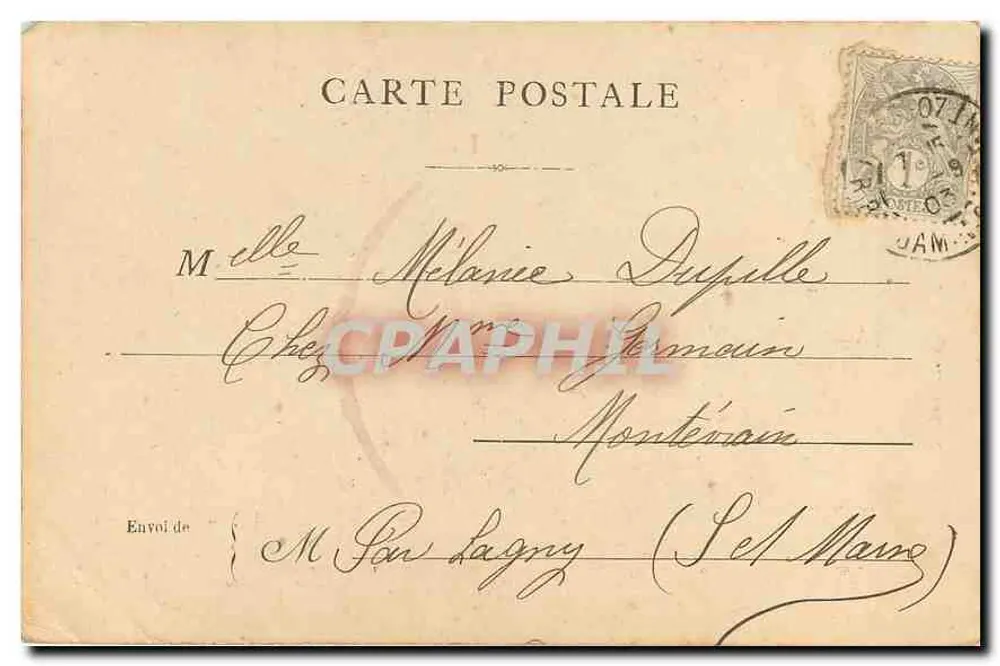 Paris — Lafayette — editor Liciola - Verso