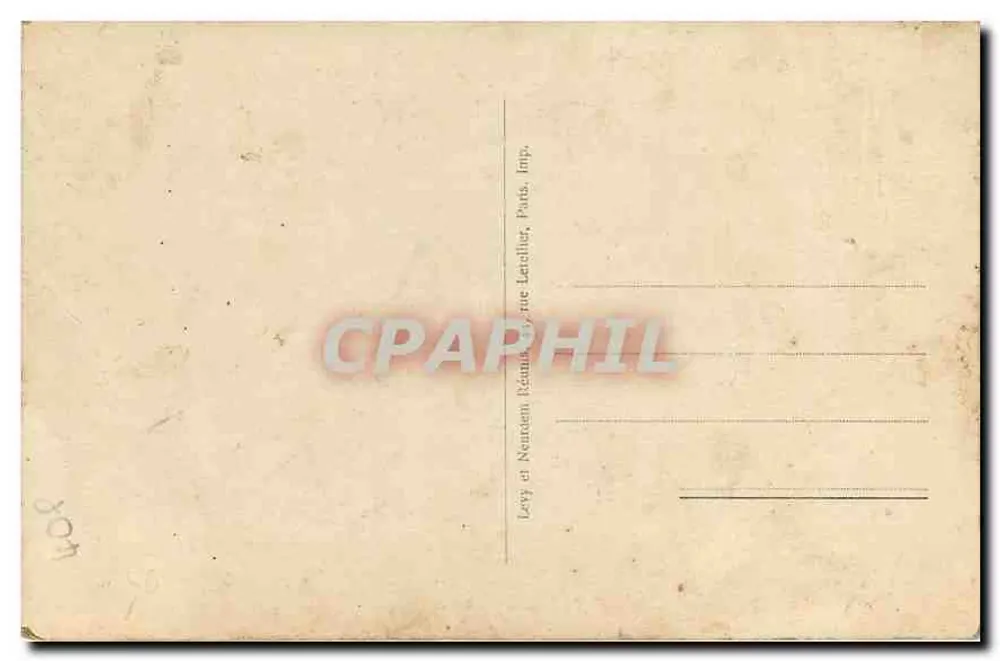 A Santa Capela — Paris — editor Levy e Neurden, n°42 - Verso