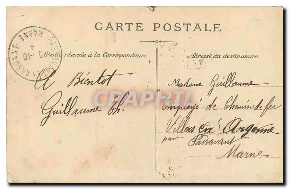 Paris — Ansicht der Seine vom Pavillon de Flore — veröffentlicht von der Pariser Kartenpostfirma - Rückseite
