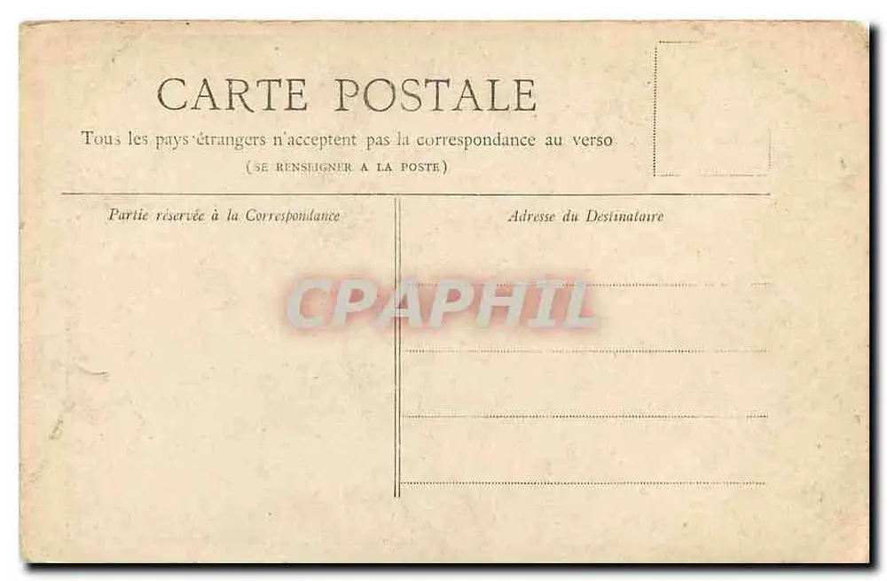 Paris — O Arco do Triunfo — Coleção Petit Journal - Verso