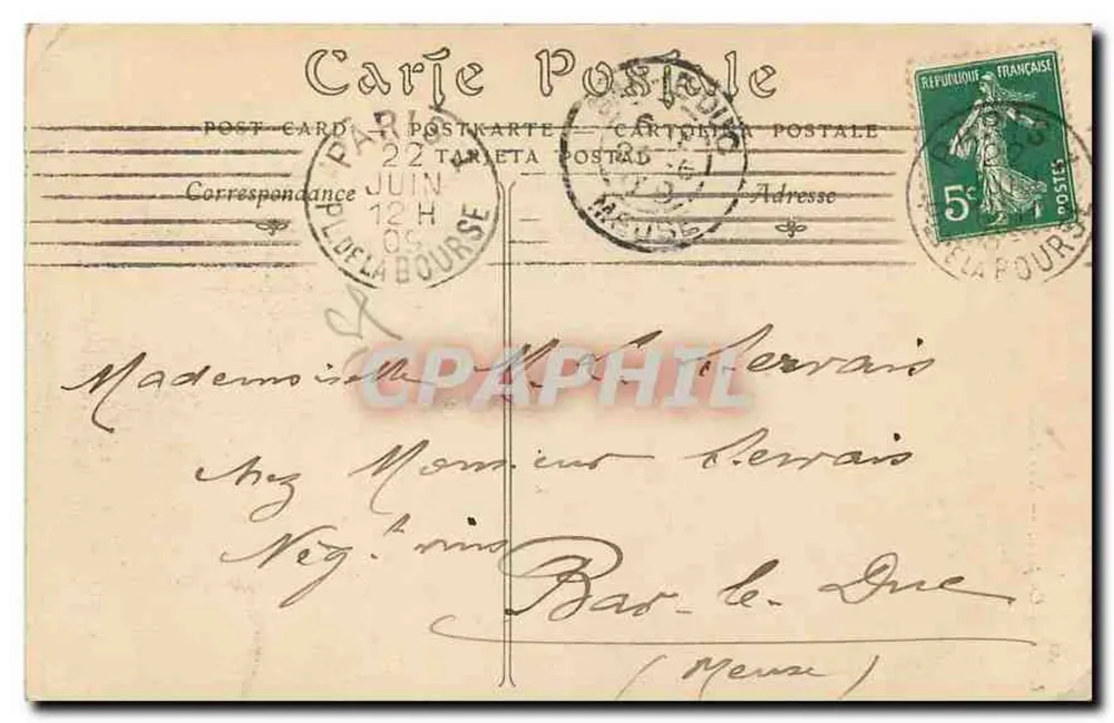 Paris — A Santa Capela — ND Fot. - Verso