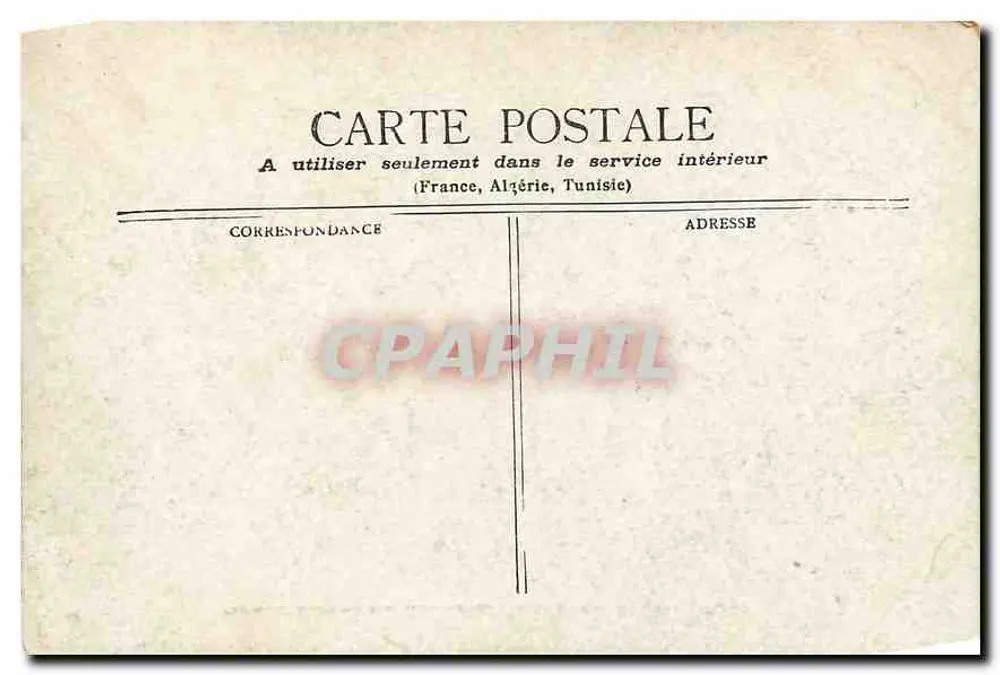 Paris — Le Conseil d'État, place du Palais Royal — éditeur non identifié, n° de série non visible - Verso