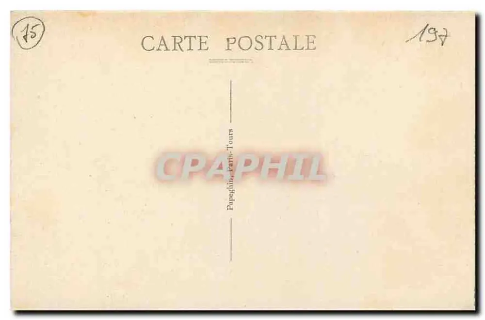 O Dôme dos Invalides — Paris — A.P. - Verso