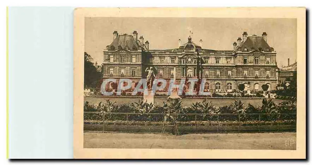 Palace of Luxembourg — Paris — Publisher E. Papeschin, 24, rue des Petites Écuries, Paris - Front