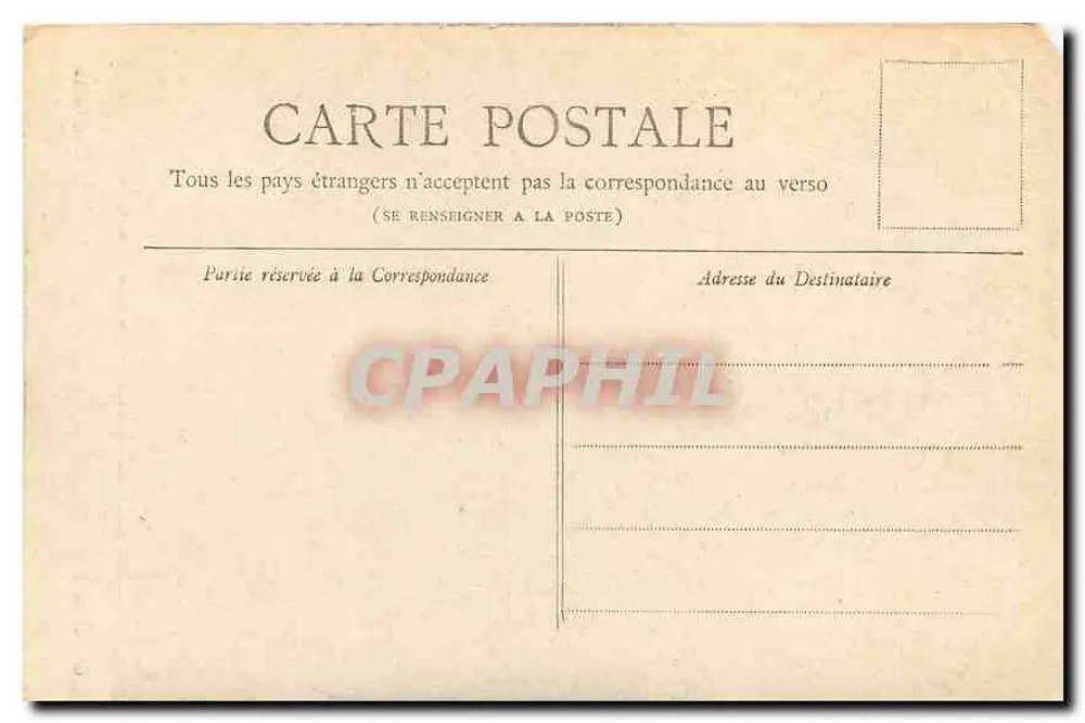 Gambetta-monument — Parijs — Collectie Petit Journal - Achterkant