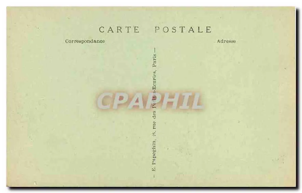 Paris — Notre-Dame (Portão da direita) — A.P. n°300 - Verso