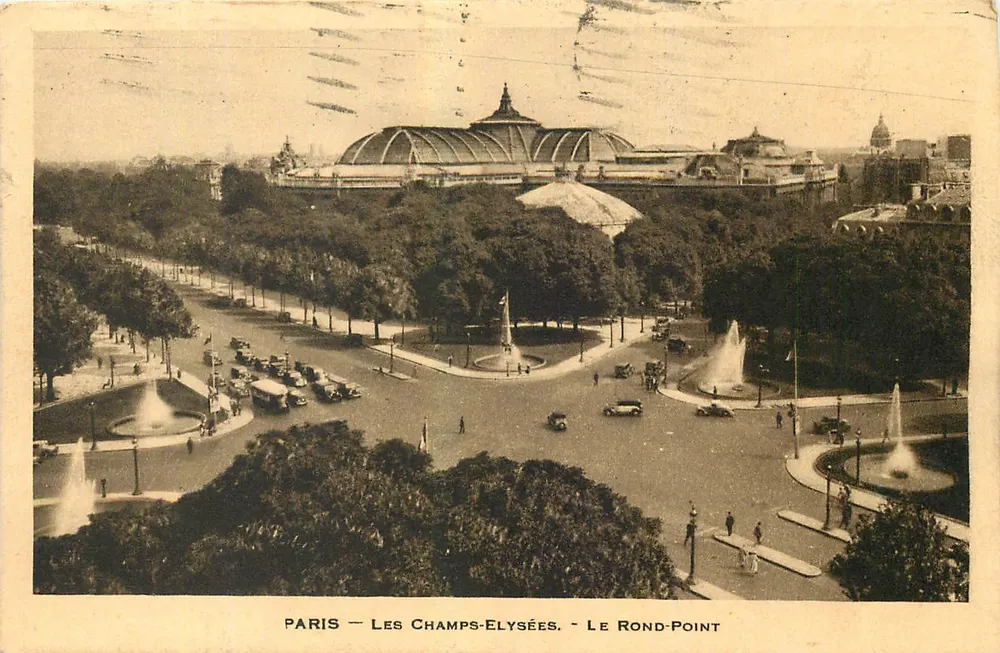 PARIS — LES CHAMPS-ÉLYSÉES — LE ROND-POINT — Editor não visível - Frente