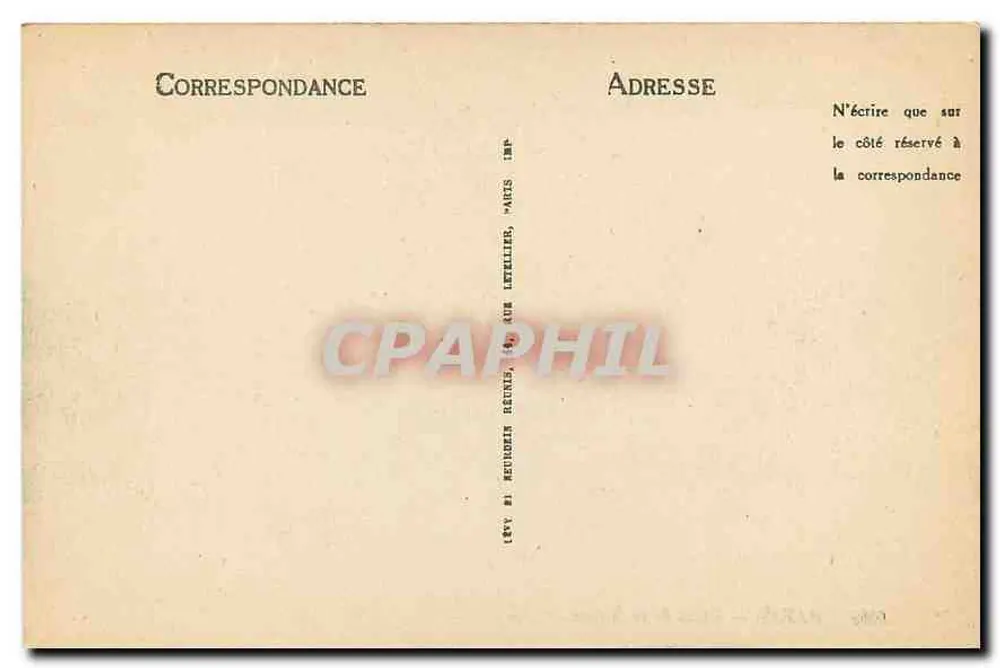 Paris — Place de la Nation — LL - Verso