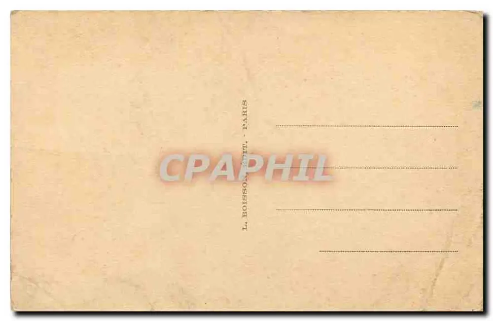 Paris — Torre Saint-Jacques — L. Boisson, Paris, n° 367 - Verso