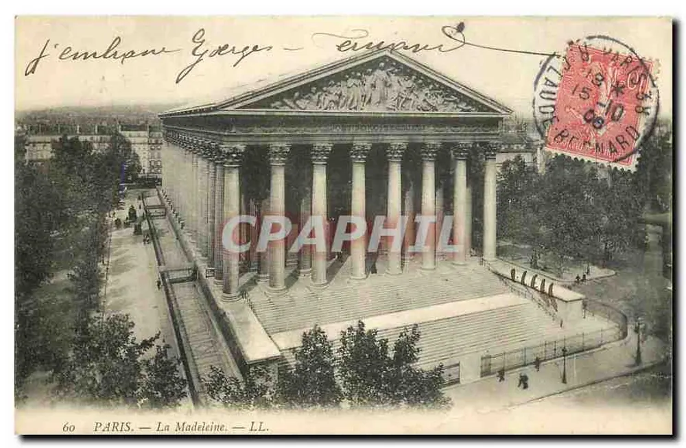 PARIS — A Madeleine — LL. - Frente