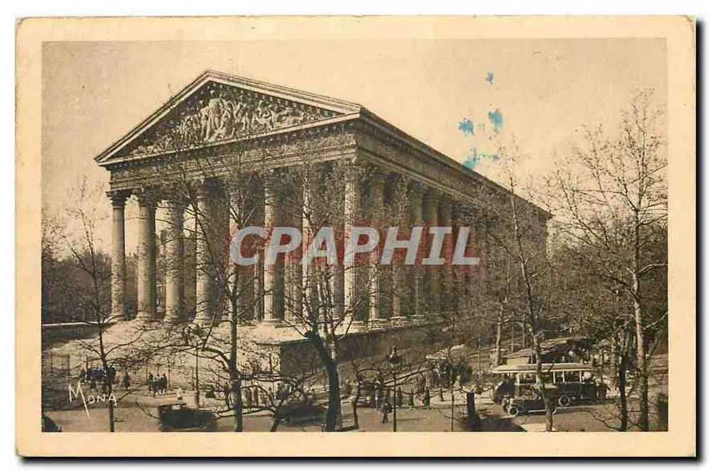 A Madeleine — Paris — edição Mona - Frente