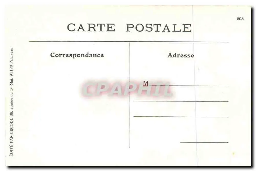 Paris Vécu — Les Voyageurs pour l'impériale — L J & Cie, édit., Angoulême-Paris - Verso