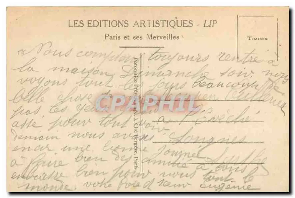 Paris - Panorama dos Hults-Ponts — LIP, n°31 - Verso