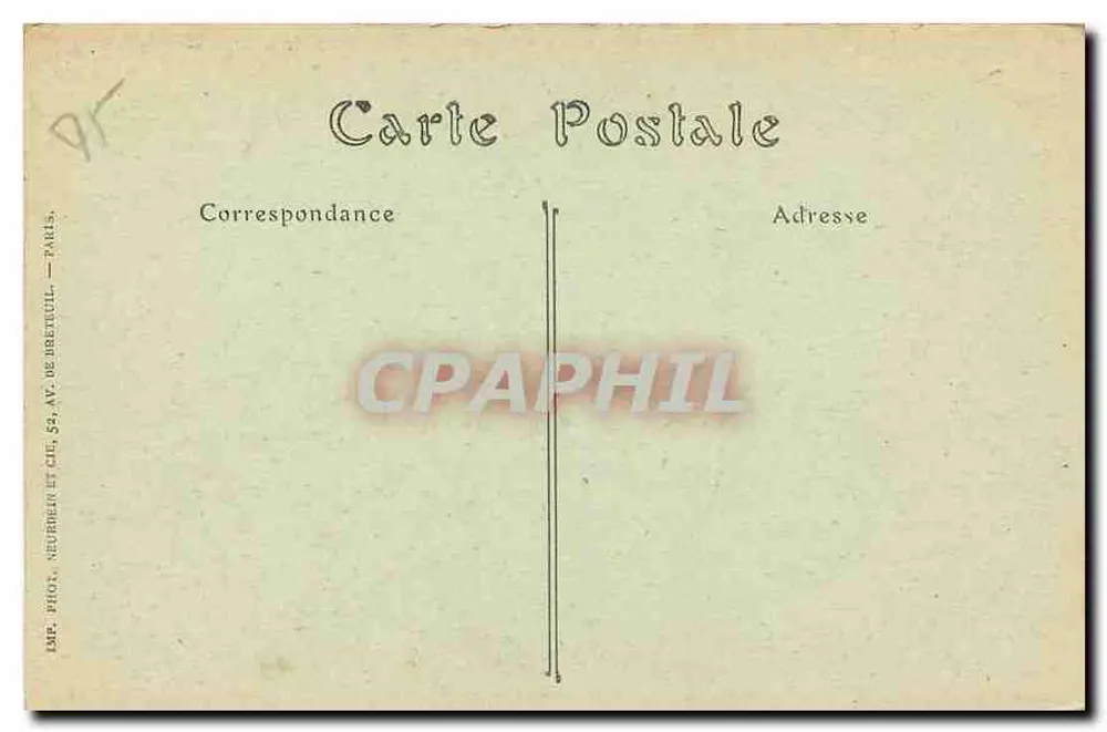 Paris — A Porta Saint-Denis — NDHOL, n°189 - Verso