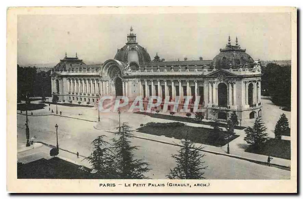 Paris — O Petit Palais (Girault, Arq.) - Frente