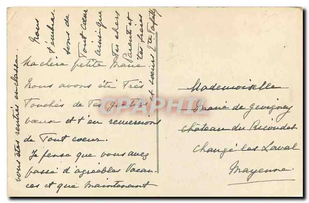 Paris — O Petit Palais (Girault, Arq.) - Verso