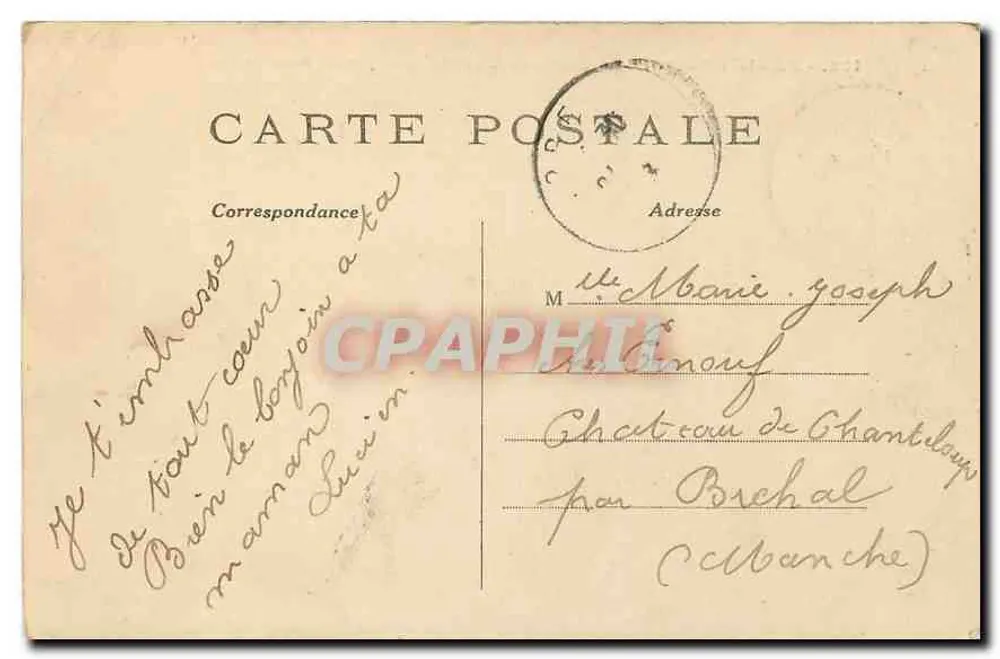 Paris (8e arr.) — O Rond-Point dos Campos Elísios — C. M. - Verso