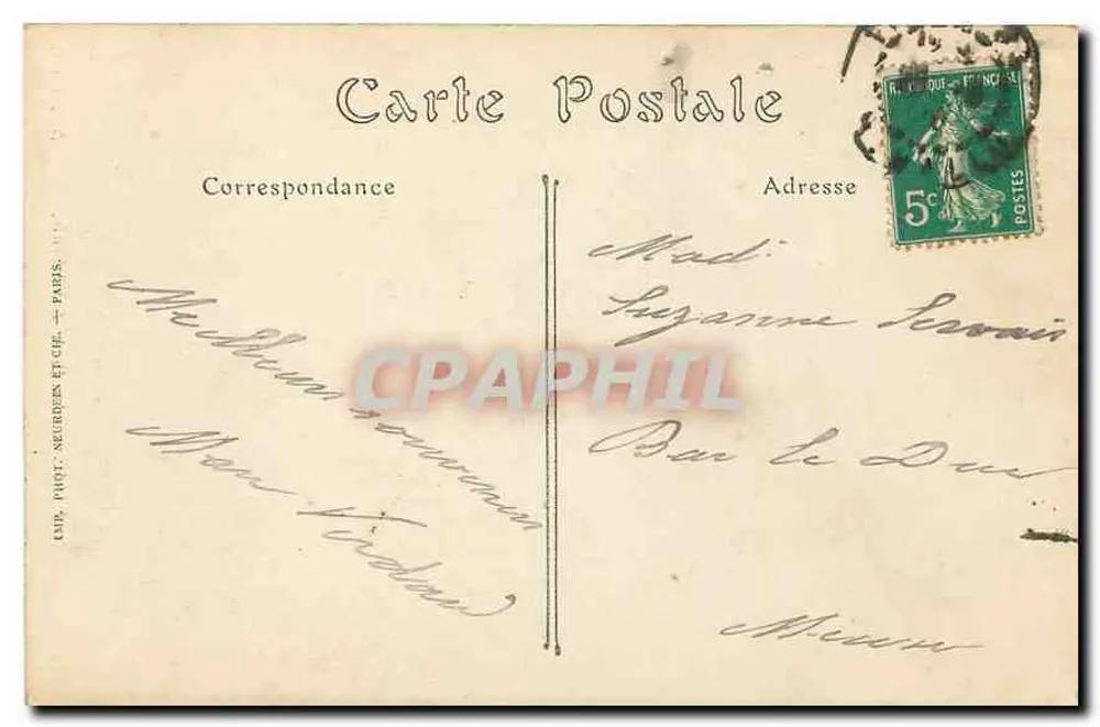 Paris — A Porta Saint-Denis — ND. Fot. - Verso