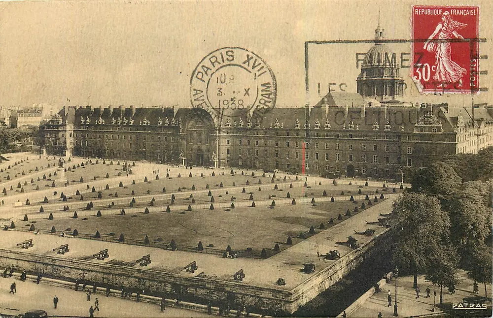 O Hotel dos Invalidos — Paris — Patras - Frente