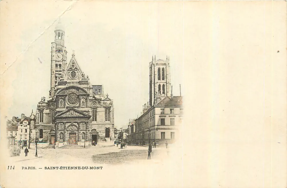 Paris — Saint-Étienne-du-Mont — n°114 - Frente