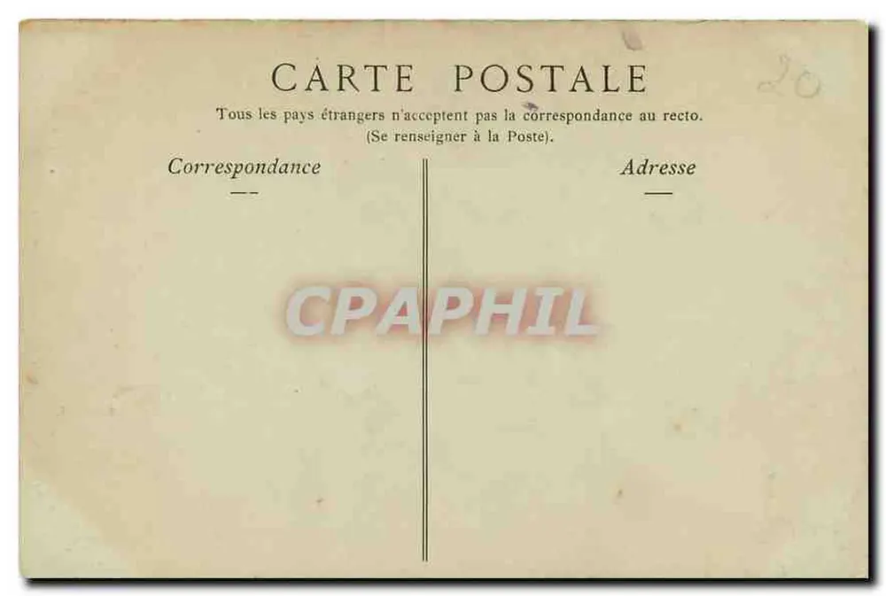 Paris — Hôtel des Invalides, das Grab von Napoleon I — Collections ND Phot, n°35 - Rückseite
