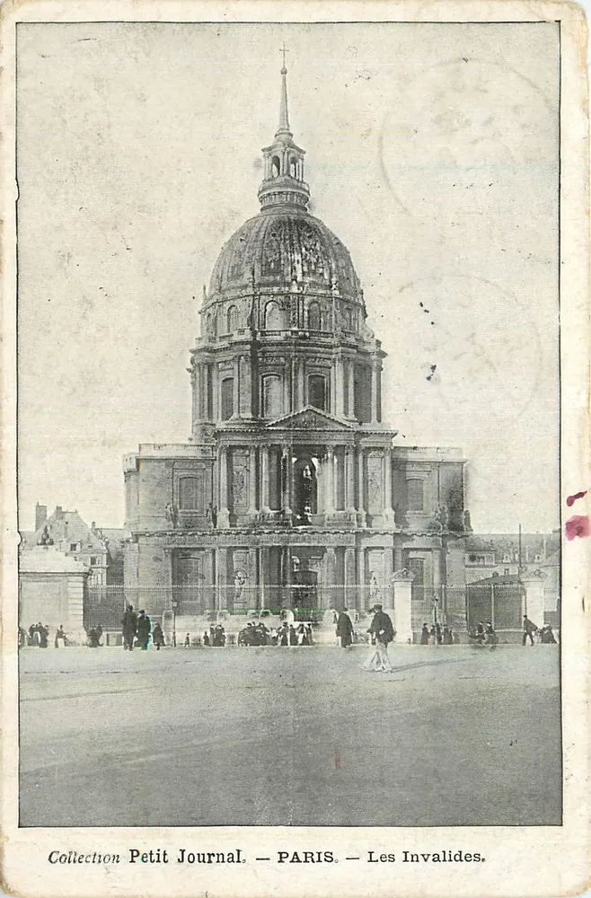 Les Invalides — Paris — Coleção Petit Journal - Frente