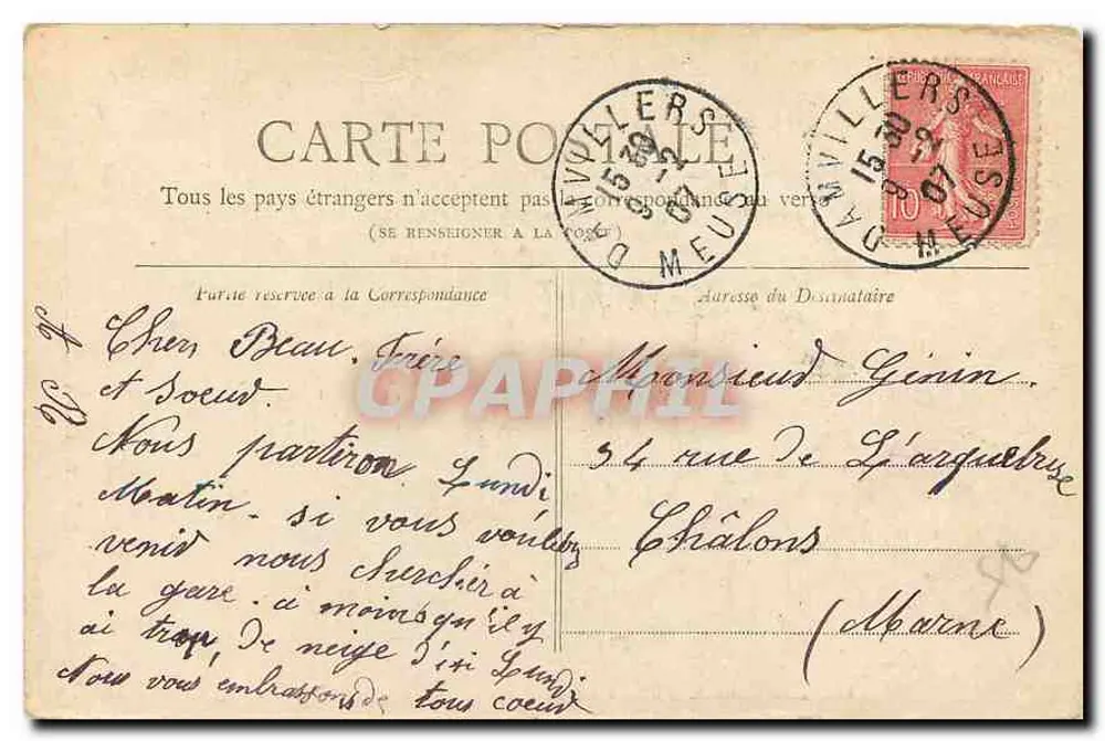 Les Invalides — Paris — Coleção Petit Journal - Verso