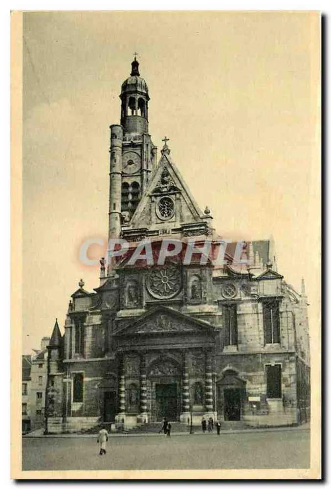 Igreja de Saint-Étienne-du-Mont — Paris — Éditions Gründ - Frente