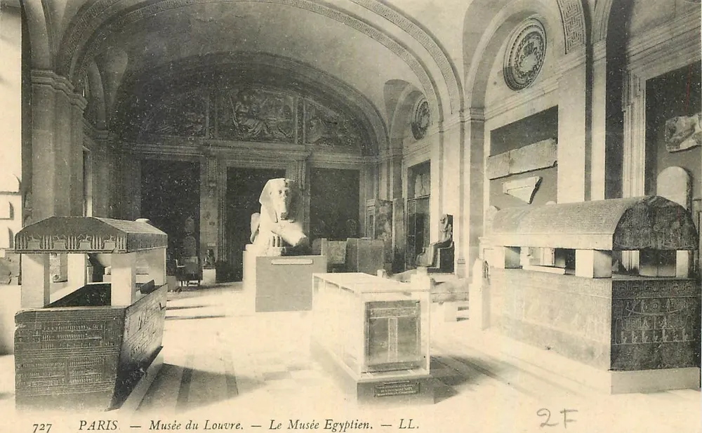 Paris — Museu do Louvre — O Museu Egípcio — LL. — n° 727 - Frente