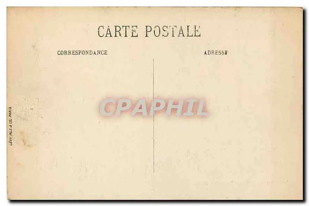 Paris (V°) — O Square Monge — LL. — n° 348 - Verso