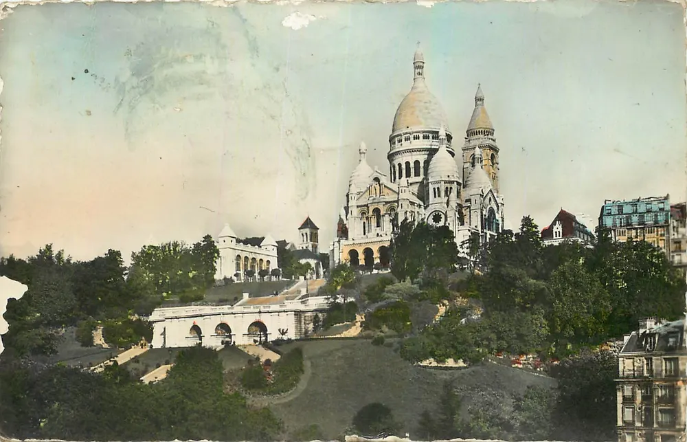 Basilika des Heiligen Herzens von Montmartre — Paris — AC. 8. PARIS. - Vorderseite