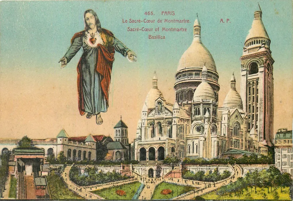 Le Sacré-Cœur de Montmartre — Paris — A. P. - Recto