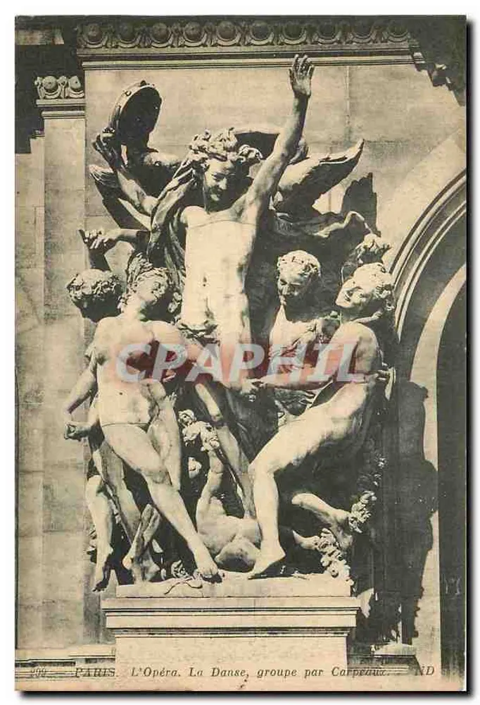Parigi. L'Opéra. La Danza, gruppo di Carpeaux — ND - Recto