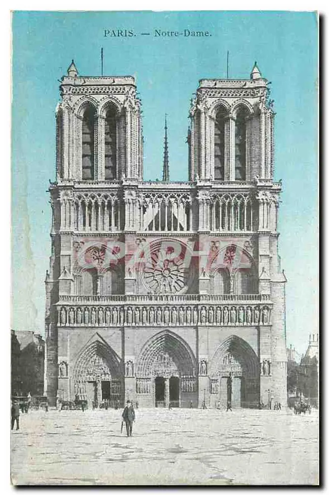 Paris — Notre-Dame — editor não identificado, n° de série N°5 - Frente