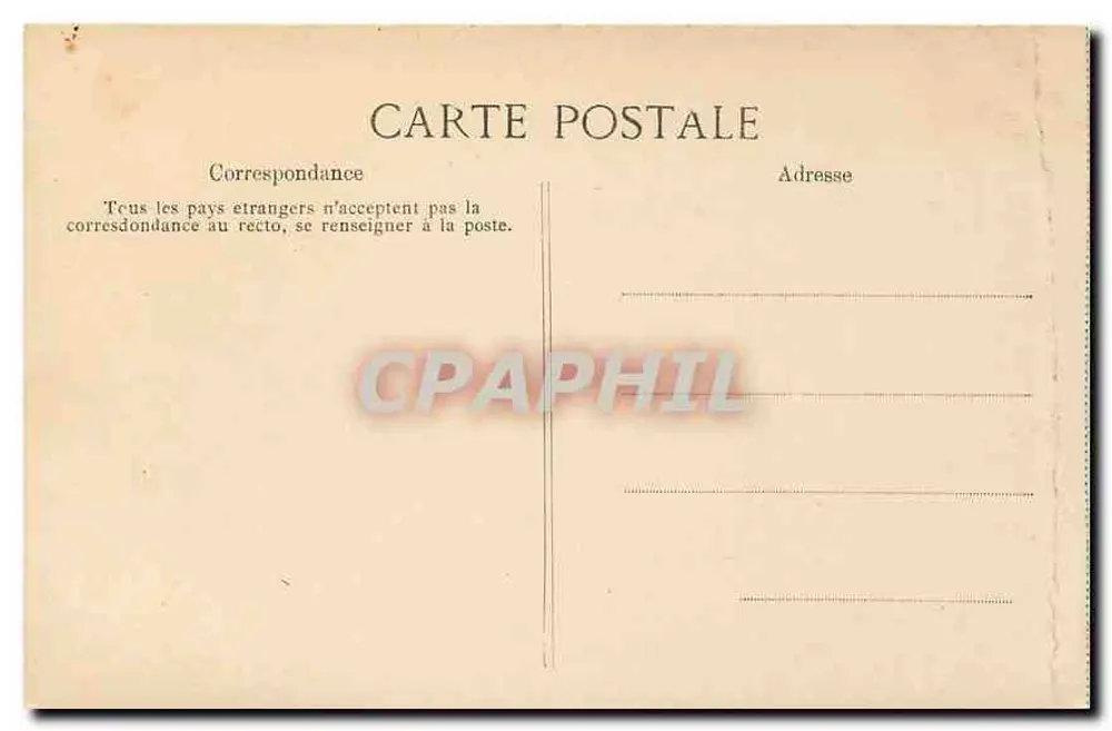 Paris - Notre-Dame - Quai Saint-Michel — Estilo Ogival, construída 1163-1315, restaurada 1845-1867 por Lassus e 1879 por Viollet-le-Duc — Editor E.D. n°4051 - Verso