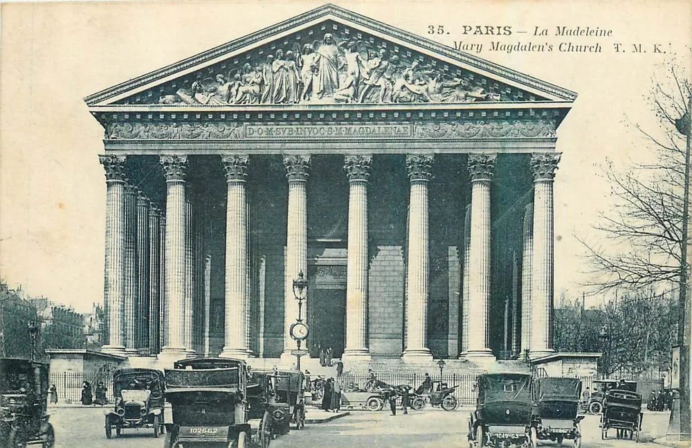 Paris — A Madeleine — T. M. K. - Frente