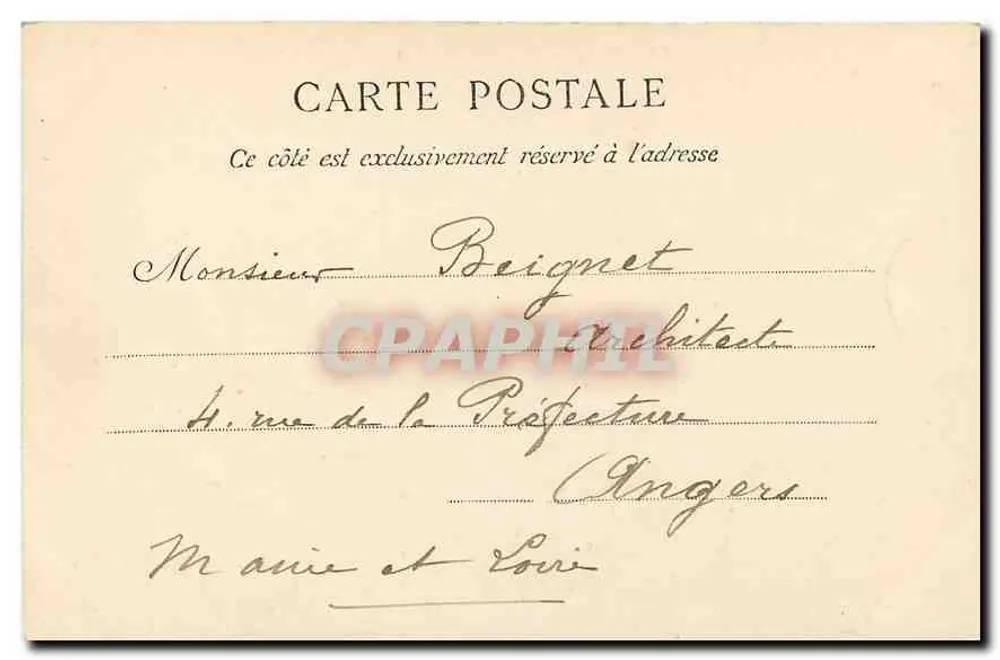 Paris — Fontaine Médicis — editor anônimo, n° 63 - Verso